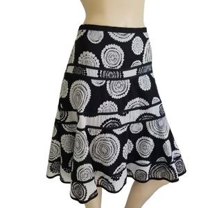 BCBGmaxazria Black & White Skirt